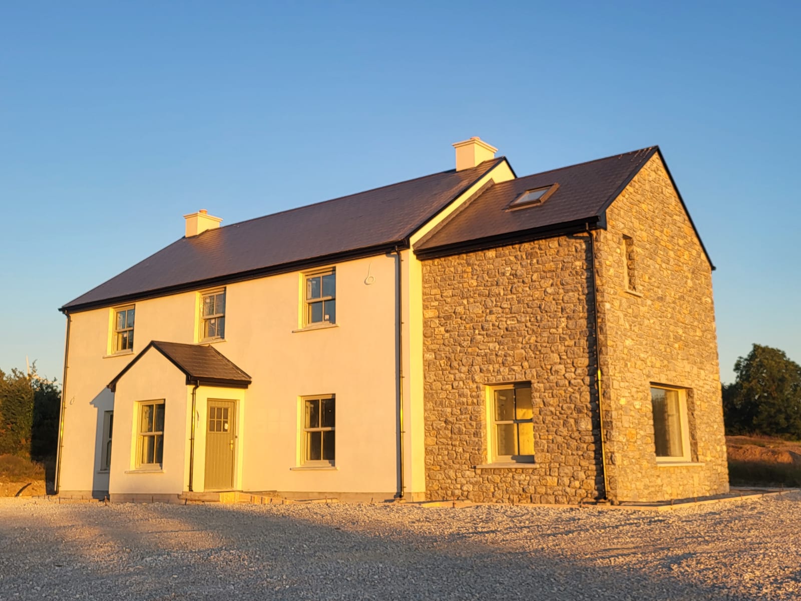 Facing Stone for One Off House